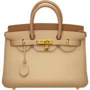 Beige Birkin sticker
