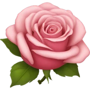 Rose sticker
