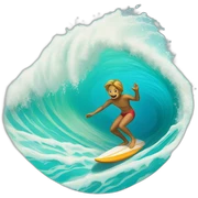 Surf sticker