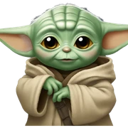 Baby yoda sticker