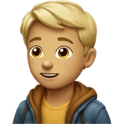 Little boy  sticker