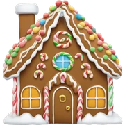 gingerbread house sticker