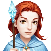 Frost wizard sticker