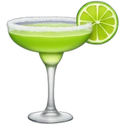 Margarita big glass sticker