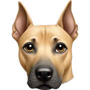 Thai Ridgeback Dog Beige sticker