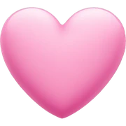 Pink heart  sticker