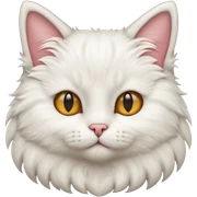 Cat holding ears  sticker