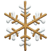 Snow flake  sticker