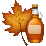 maple syrup sticker
