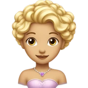 little cute princess in love with prince sticker