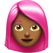 Hot pink sticker