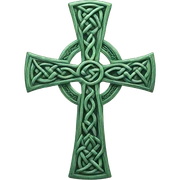 Celtic cross sticker