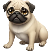 Pug sticker