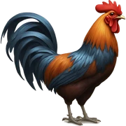 rooster sticker