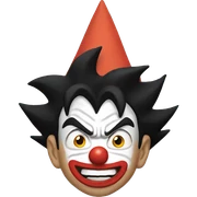 Goku payaso sticker