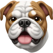Bulldog sticker
