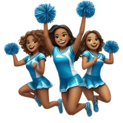 Cheer sticker