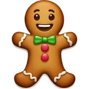 gingerbread Man sticker