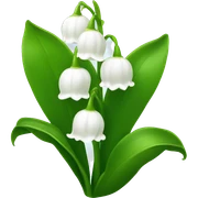 Lily of the valley sticker