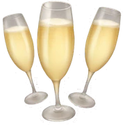 champagne  sticker