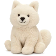 jellycat stuffed plush samoyed sticker