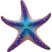 Starfish sticker