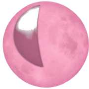 Pink Moon sticker