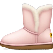 light pink uggs sticker