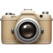 Camera beige sticker
