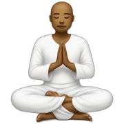 méditation sticker