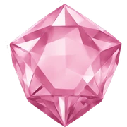 Pink diamond sticker