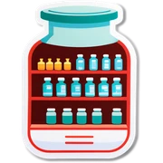Pharmacy sticker