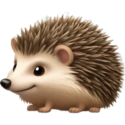 hedgehog sticker