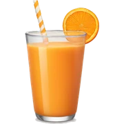 orange smoothie sticker