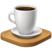 Opice pije kafe sticker