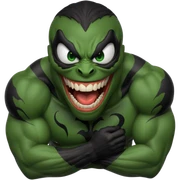 Venom qui rigole  sticker
