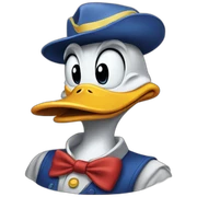 Donald Duck sticker