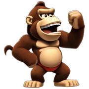 Donkey Kong singing sticker