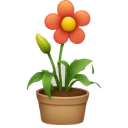 Flowers sticker