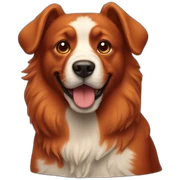 red dog sticker
