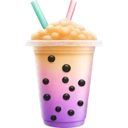 Bubble tea sticker