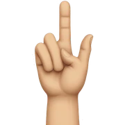 Hands up  sticker