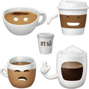 I’m and 1l coffee  sticker