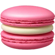 Rosa Macaron sticker