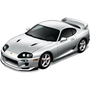 Toyota Supra  sticker