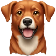 red dog sticker