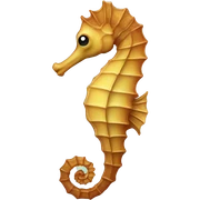Seahorse sticker