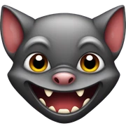 Vampire bat sticker