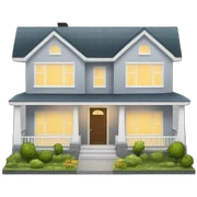 Modern House sticker
