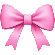 pink bow  sticker